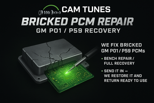 Bricked PCM Repair (GM P01 / P59 Recovery)