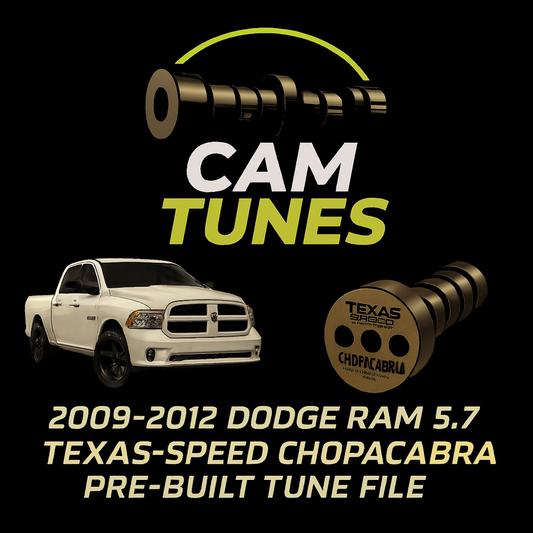 2009-2012 Dodge Ram Hemi Chopacabra and VVT Lockout Pre-Written Tune Files (HP Tuners Required)